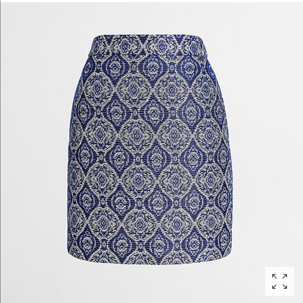 NWT J. Crew Brocade Skirt